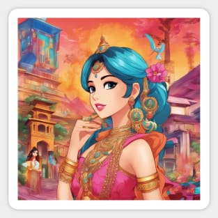 Legends Indian Sticker